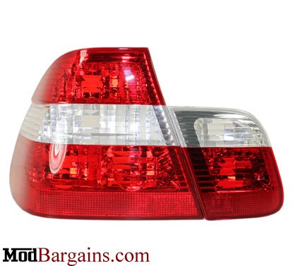 E46 clear tail lights deals